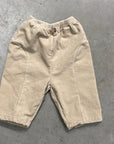 Hygge Selection - corduroy fleece baby pants - cream