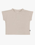 Vega Basics - coco t-shirt - speckled almond