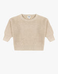 Vega Basics - cordero sweater - speckled almond