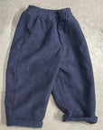 Hygge Selection - corduroy fleece pants - navy