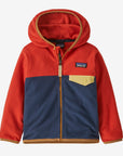 Patagonia - micro snap jacket - navy/red