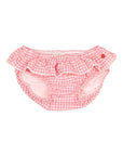 Buho - bb - gingham culotte - coral red