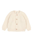 Buho - bb - cotton knit cardigan - ecru