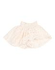 Buho - kids - embroidery skirt - ivory