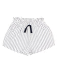 Buho - kids - stripes shorts - white