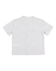 Buho - kids - stripes shirt - white