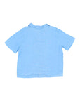 Buho - kids - linen shirt - provence blue