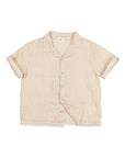 Buho - kids - linen shirt - sand