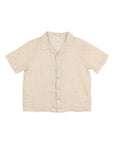 Buho - kids - linen shirt - sand