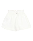 Buho - kids - fluid skirt shorts - white