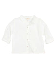 Buho - kids - voile shirt - white