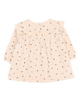 Buho - bb - velvet cuore dress - cream pink