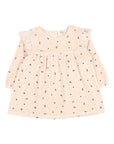 Buho - bb - velvet cuore dress - cream pink