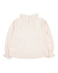 Buho - kids - lurex blouse - cream pink