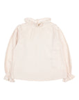 Buho - kids - lurex blouse - cream pink