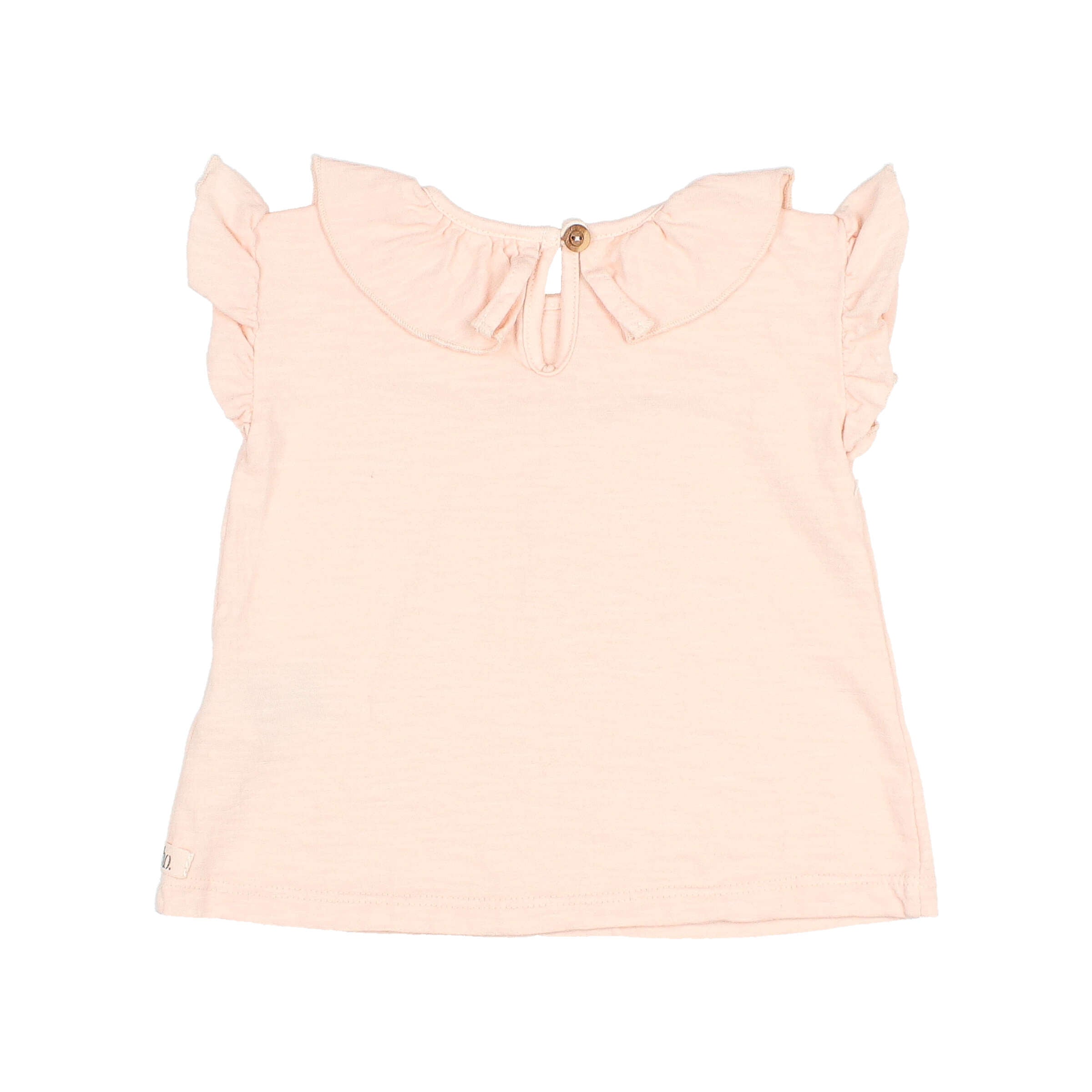 Buho - bb - frill collar t-shirt - light pink