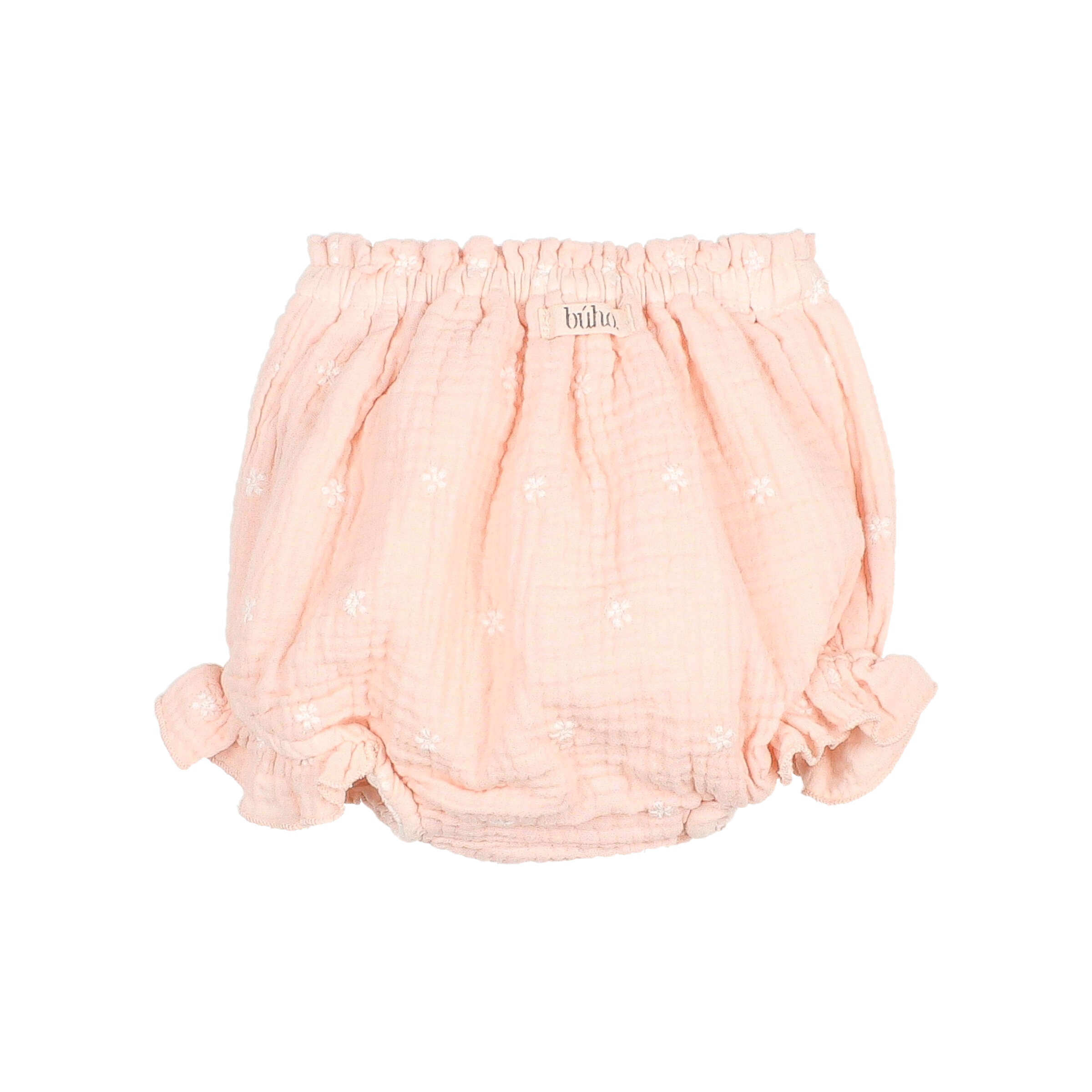 Buho - bb - embroidery culotte - light pink
