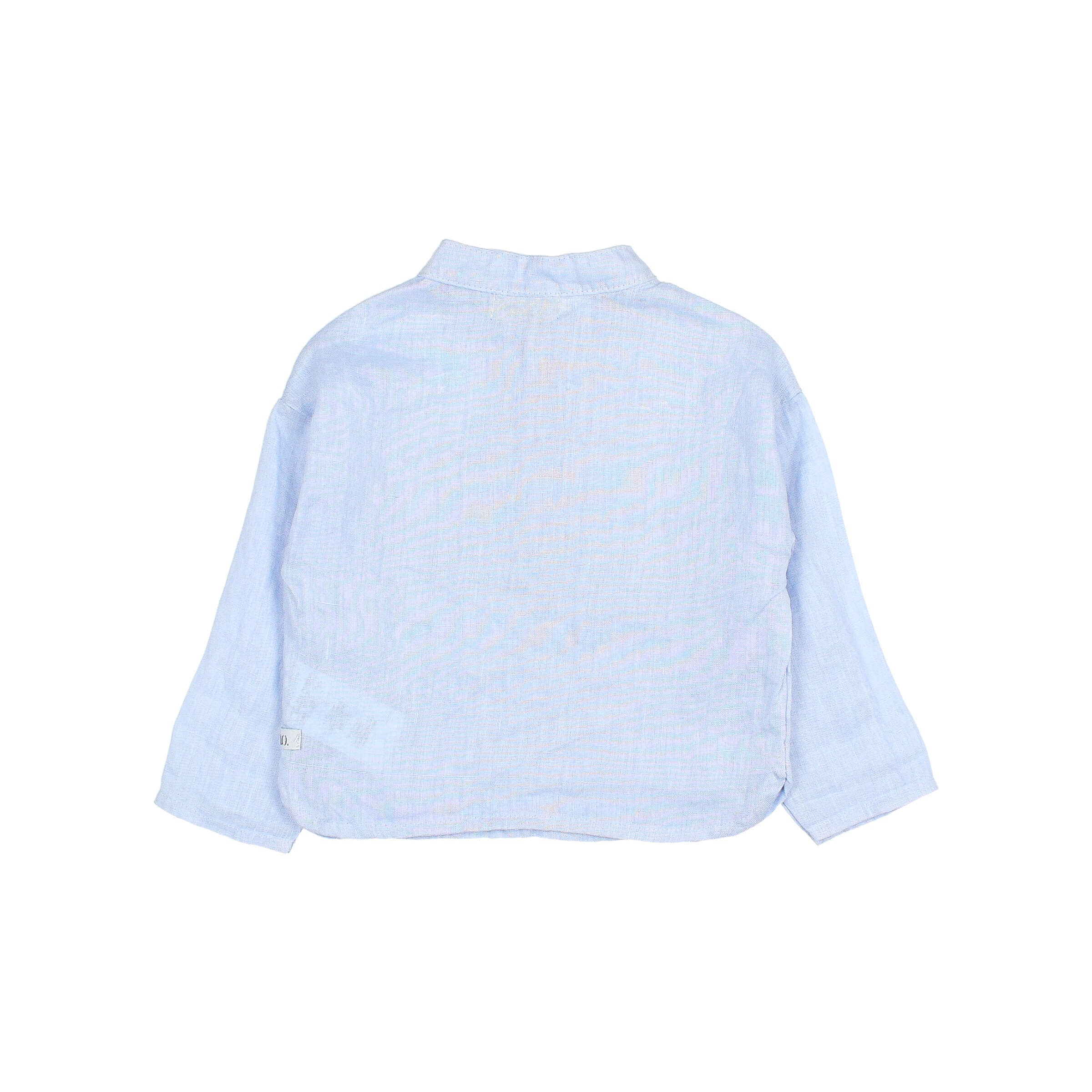 Buho - bb - linen kurta shirt - placid blue