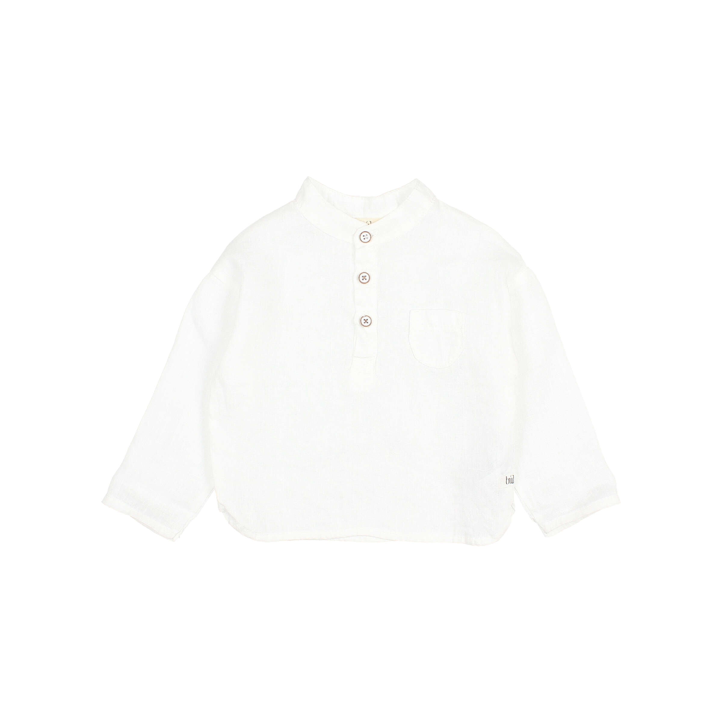 Buho - bb - linen kurta shirt - white