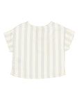 Buho - bb - stripes shirt - sky grey