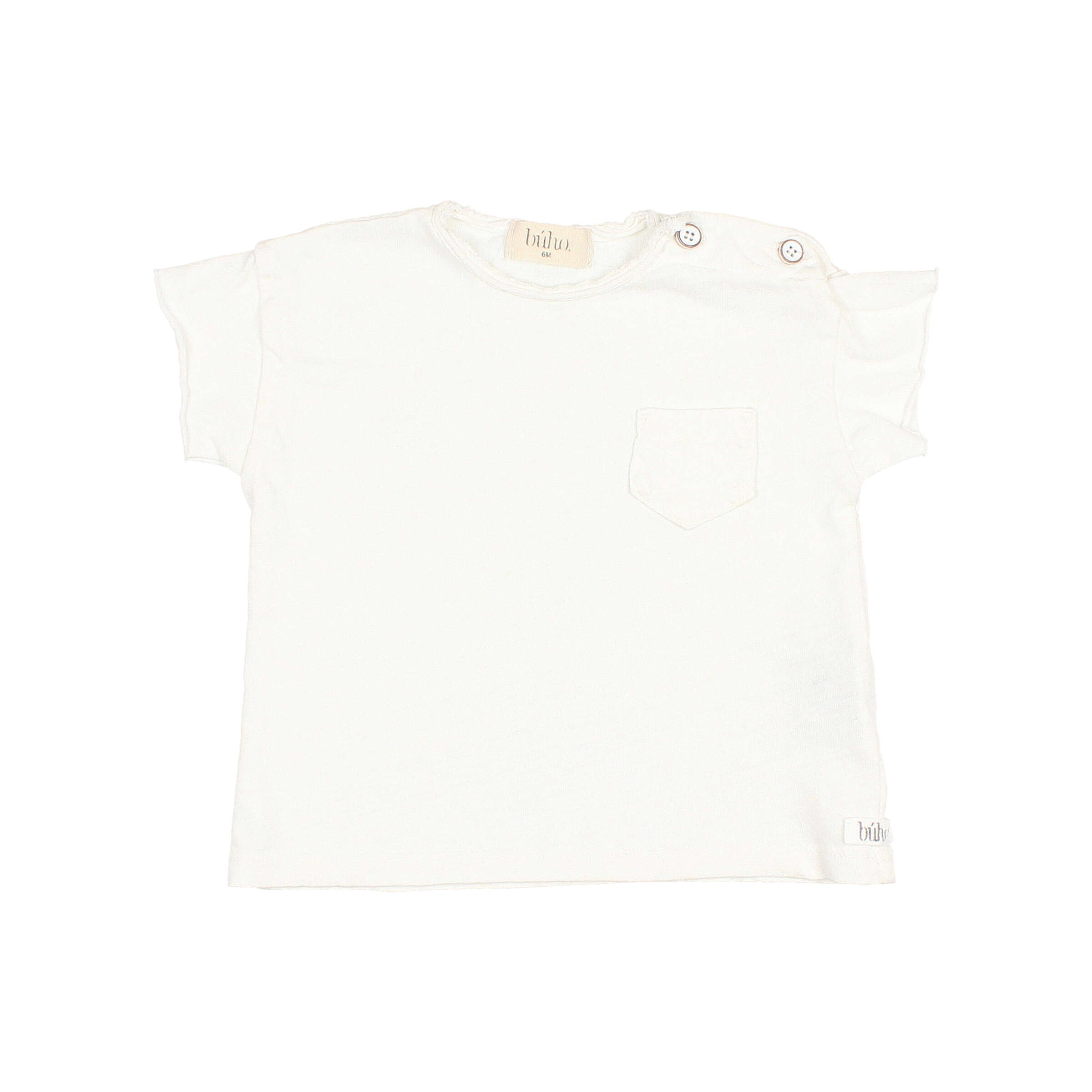 Buho - bb - linen t-shirt - white