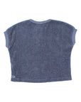 Buho - bb - terry t-shirt - blue stone