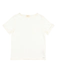 Buho - kids - pocket linen t-shirt - white