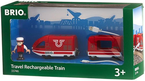 Brio - oplaadbare passagierstrein met usb kabel