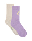 Molo - norman 2pack socks - violaceous