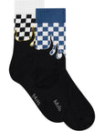 Molo - norman 2pack socks - blue flames