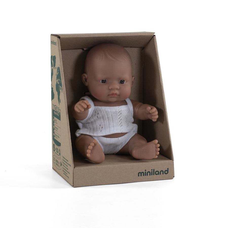 Miniland - babydoll - latin girl - 21cm