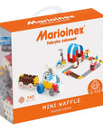 Marioinex - mini waffle - 140 pcs constructor - blue