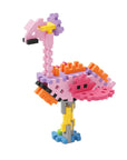 Marioinex - mini waffle - nature flamingo - 50 pcs