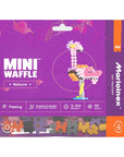 Marioinex - mini waffle - nature flamingo - 50 pcs