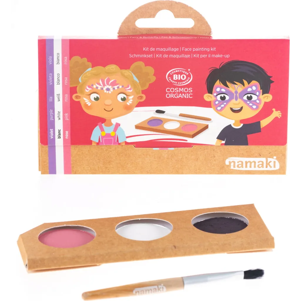 Namaki - face painting kit - violet/white/pink