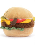 Jellycat - amuseables - hamburger