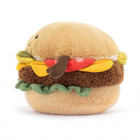 Jellycat - amuseables - hamburger