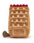 Jellycat - amuseables - gingerbread house