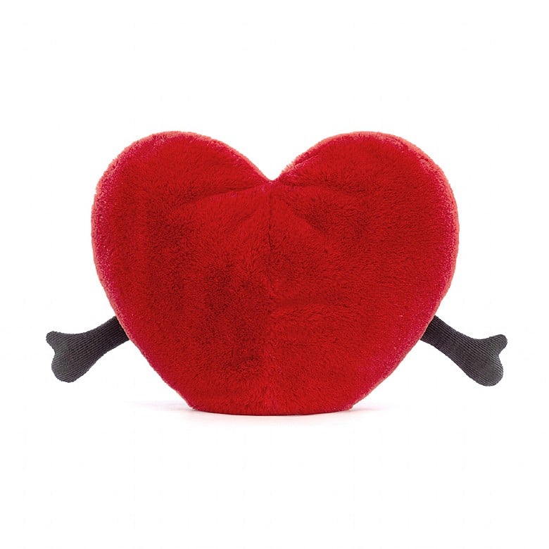 Jellycat - amuseables - large red heart