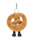 Jellycat - amuseables - pretzel bag charm