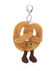 Jellycat - amuseables - pretzel bag charm