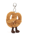 Jellycat - amuseables - pretzel bag charm