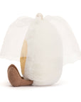 Jellycat - amuseables - boiled egg bride