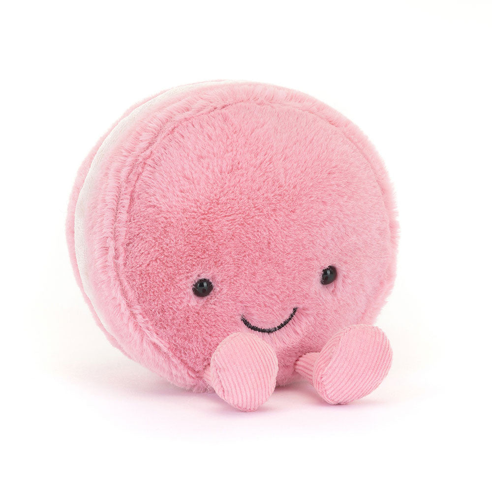 Jellycat - amuseables - mia macaron framboise