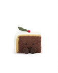 Jellycat - Amuseables - Slice of Christmas Cake