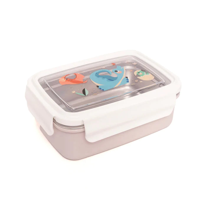 Petit Monkey - lunchbox - dinosaur