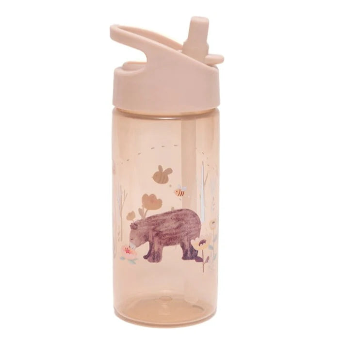 Petit Monkey - drinking bottle - humming bear - white stars