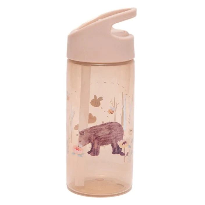 Petit Monkey - drinking bottle - humming bear - white stars