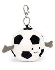Jellycat - amuseables - sports - football bag charm