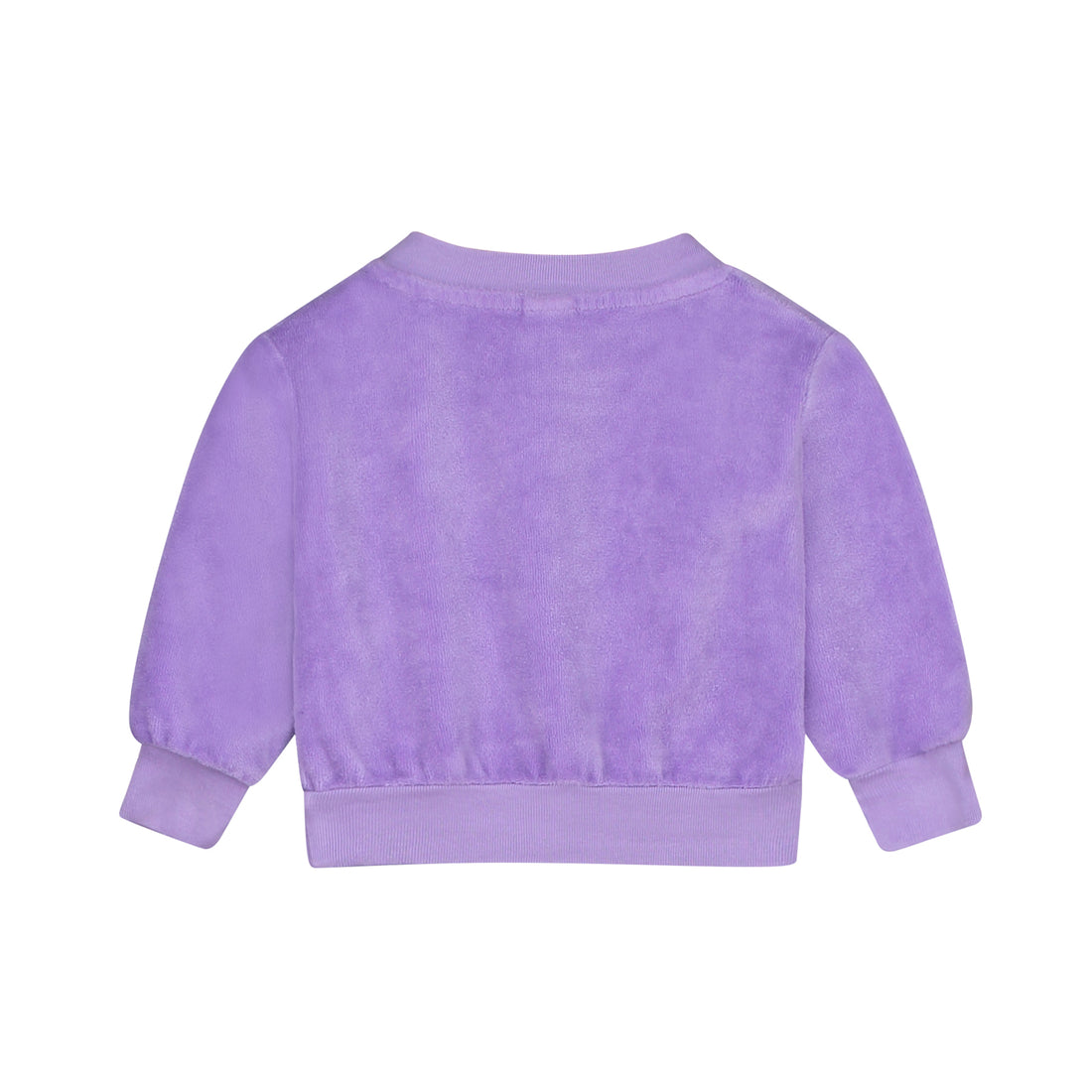 Bonmot - baby sweatshirt - velvet - lilac